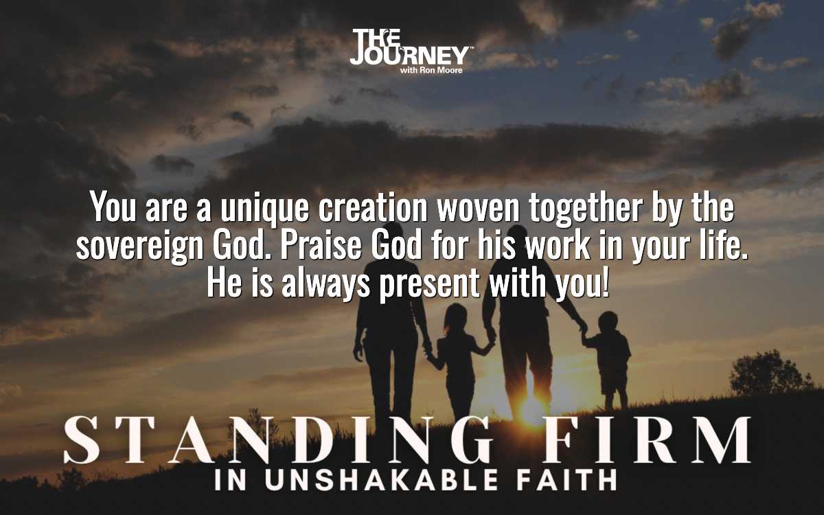 Standing Firm In Unshakable Faith Sovereign The Journey With Ron Moore Standing firm in unshakable faith sovereign the journey with ron moore