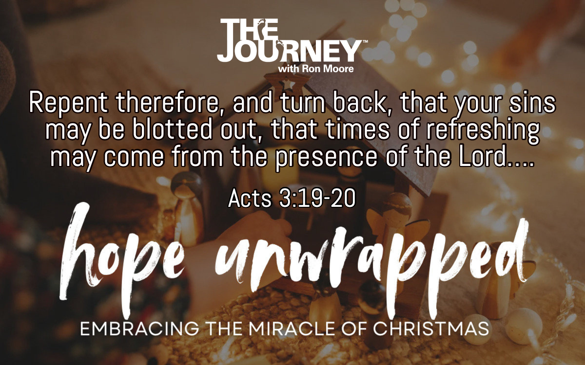 Hope Unwrapped Remorse And Change The Journey With Ron Moore hope-unwrapped-remorse-and-change-the-journey-with-ron-moore